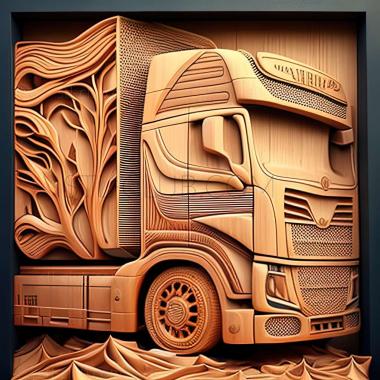 3D мадэль Volvo FH (STL)